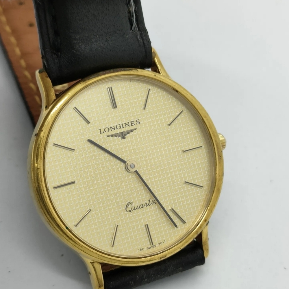 LONGINES Watch 31mm Unisex Gold X Black - Picture 9 of 9
